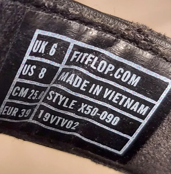 Pre-owned Fitflop Lulu Leather Slides - Picture 7 of 7